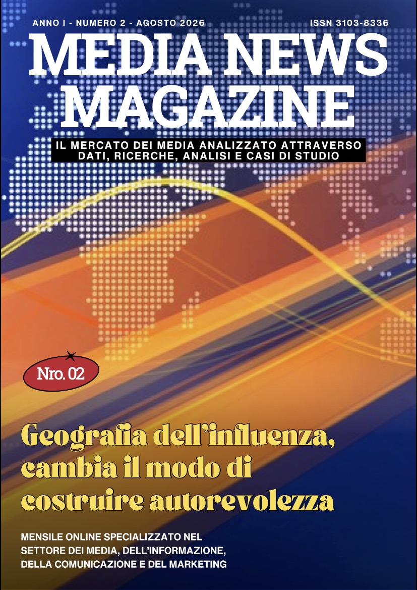 Copertina di Media News Magazine numero 2, agosto 2026